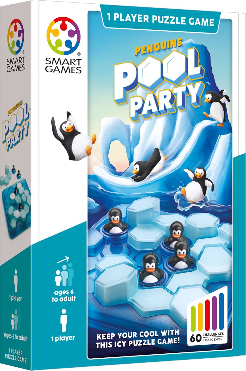 Intelligente Spiele Pinguine Poolparty – Denkspiel