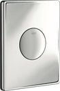 Grohe Skate-Bedienplatte – Einzelspülung – vertikal horizontal – Chrom