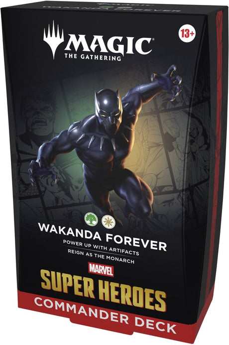 Magie: die Versammlung | Marvel Super Heroes Commander Deck – Wakanda Forever