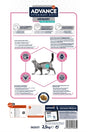 Advance Veterinary Diet Advance – Veterinärdiät für Katzen – Urin – sterilisiert – kalorienarm – Katzenfutter – 2,5 kg