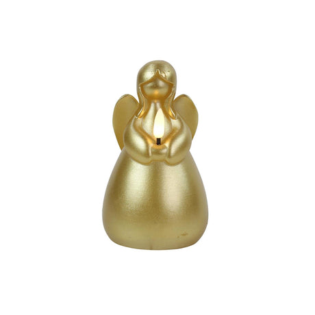 Countryfield LED Kerzenengel l gold 8,5x8,5x14,5cm