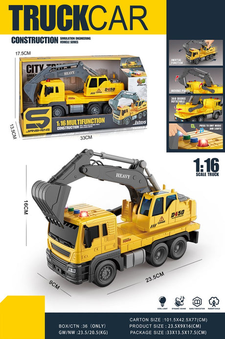 Amuuso 1 16 LKW + Kranarm.