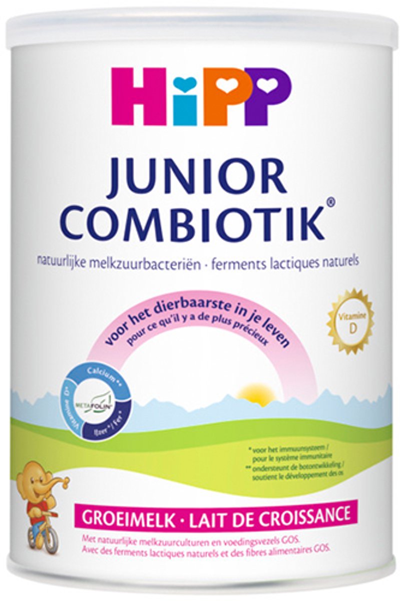 Hipp 4 junior combiotik – Wachstumsmilch-Babynahrung – 2+ Jahre – 800g