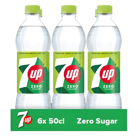 Seven up 7up Gratis-Kappe (6x 50cl)
