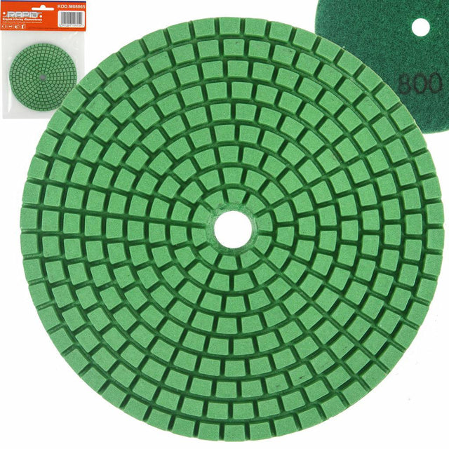 Diamant schuurschijf 100mm p800 mar-pol %%