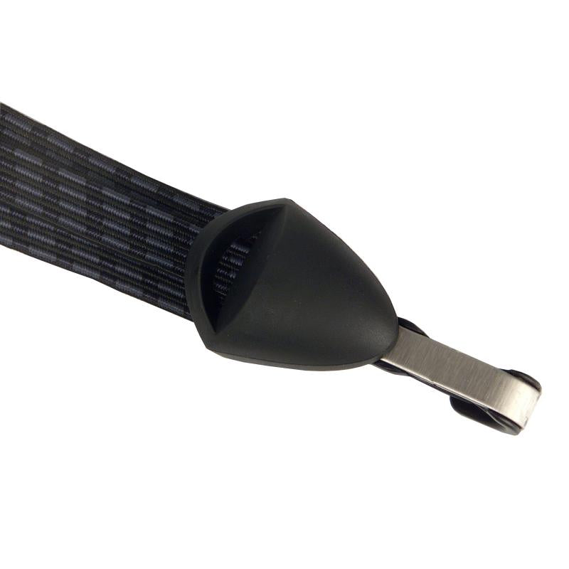 Bibia 153039 Sicherheitsbinder Edelstahlhaken Schwarz grau UEM