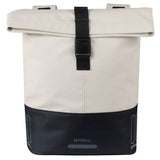 Basil Doppelte Fahrradtasche Cove 28-32l 14 x 29 x 36 cm - Weiß Schwarz