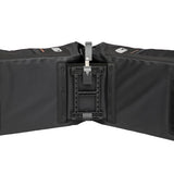 Varo wasserdichtes Doppelfahrradbeutel Schwarzer Grau 40L - Mik