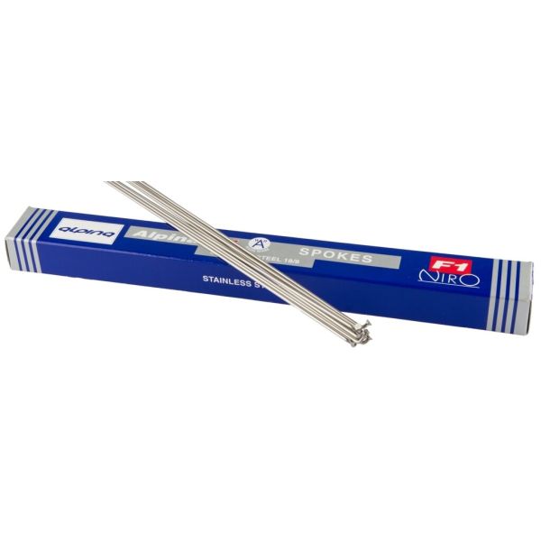 Alpina Speichen 286-13 Raggi ø2,33 mm fg 2,6 – Edelstahl (144 Stück)