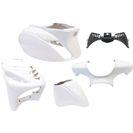 Edge Storge 5-Stück für Piaggio Zip-SP vom Jahr 2000-Glossy White