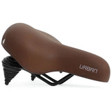 Edge Bicycle Saddle Urban - Matt Dark Brown (Workshop -Verpackung)
