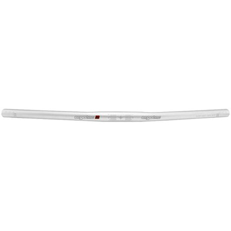 Ergotec Lenkung flach Bar 25,4 x 600 mm - Silber