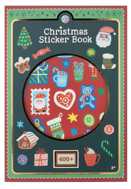 Moxy stickerboek kerstmis a4 - 400+ stickers