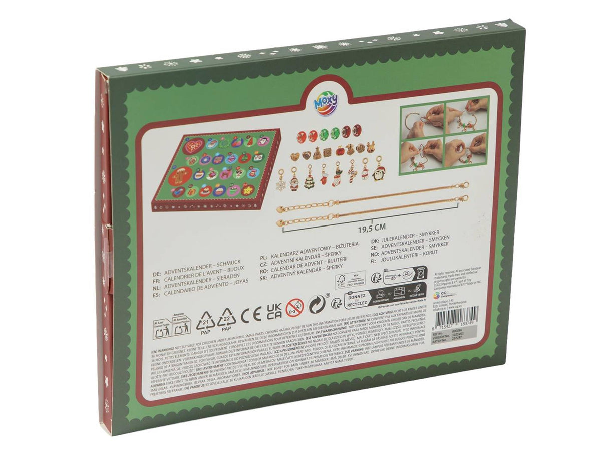 Moxy adventskalender kerstmis armbanden
