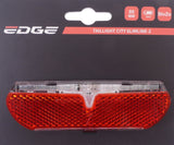 Edge Carrier Light City Slimline-2 80 mm Stvzo Qualitätsmarke inkl. Batterien