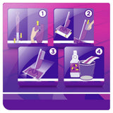 Swiffer Swiffer Wetjet Staubwischsystem Lila