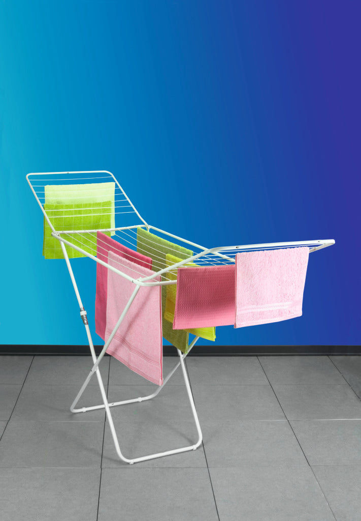 Metaltex Metaltex Capri Wäscheständer, 20 m Trockenlänge, weiß
