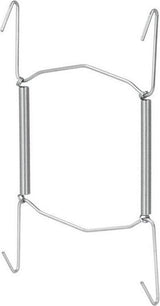 Tomado-metaltex Tellerhalter 9-18cm silber