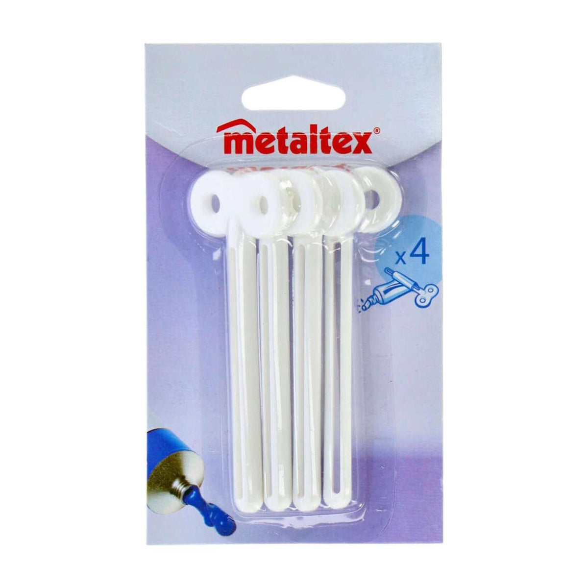 Metaltex Tubenquetscherschlüssel 4 Stück