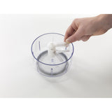 Metaltex Rotomac Revolutionär Gemüse Hakker Weiß transparent