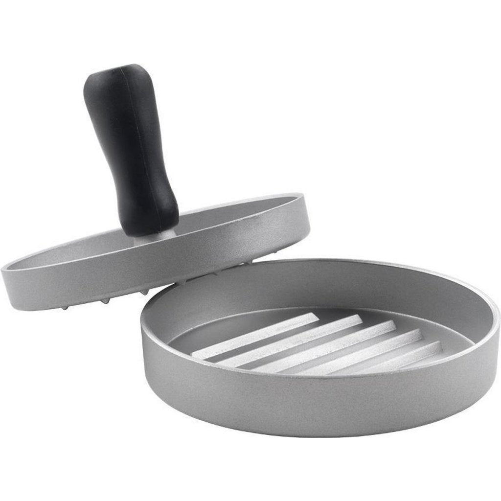 Metaltex Küchenhelfer Hamburgerpresse 11,5 cm Stahl schwarz
