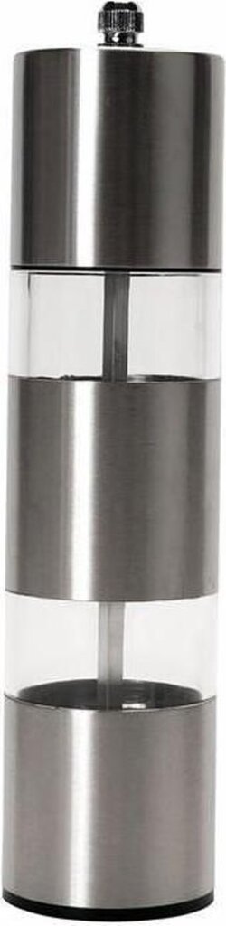 Metaltex Gewürzmühle Pfeffermühle 21cm Edelstahl Acryl