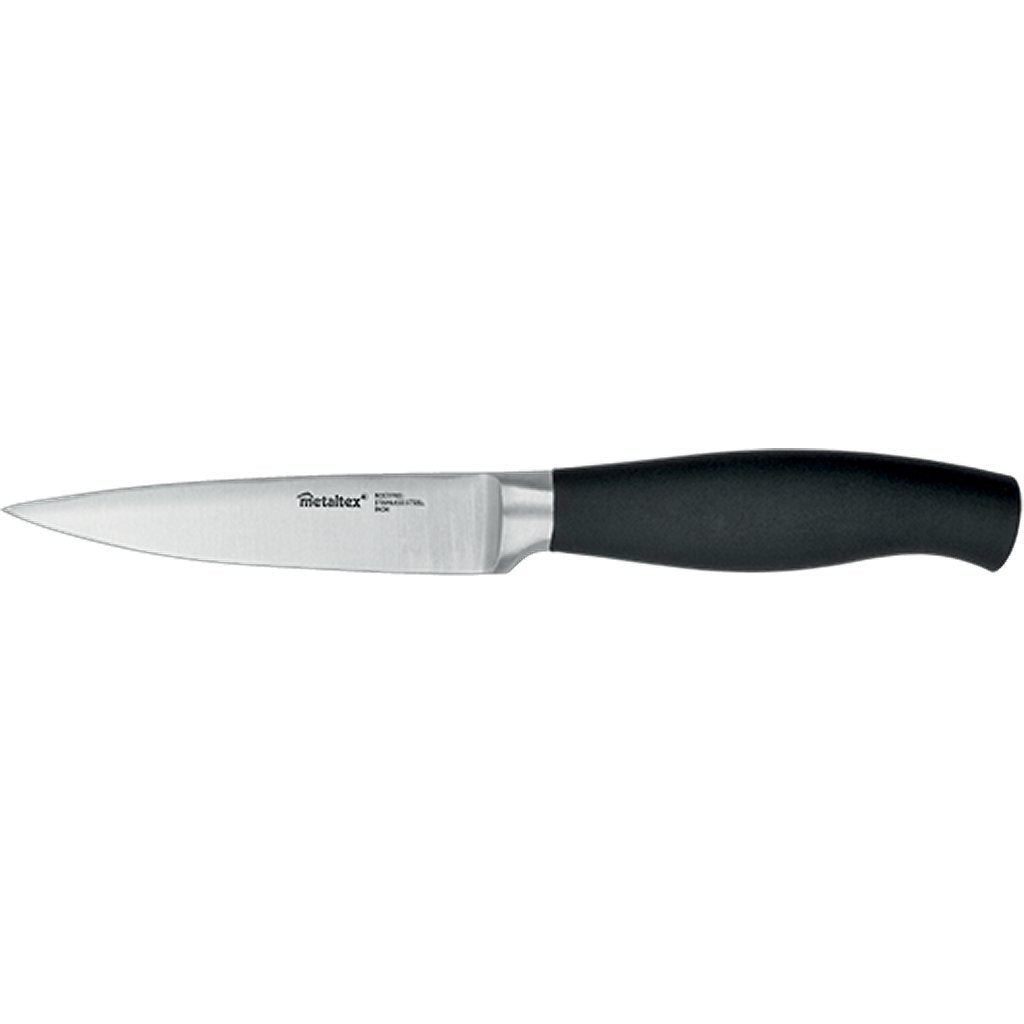 Metaltex Comfort Küchenmesser 20 cm aus schwarzem Edelstahl