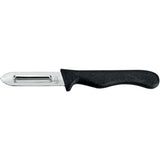 Metaltex Basic Line Schälmesser 25 cm aus schwarzem Edelstahl