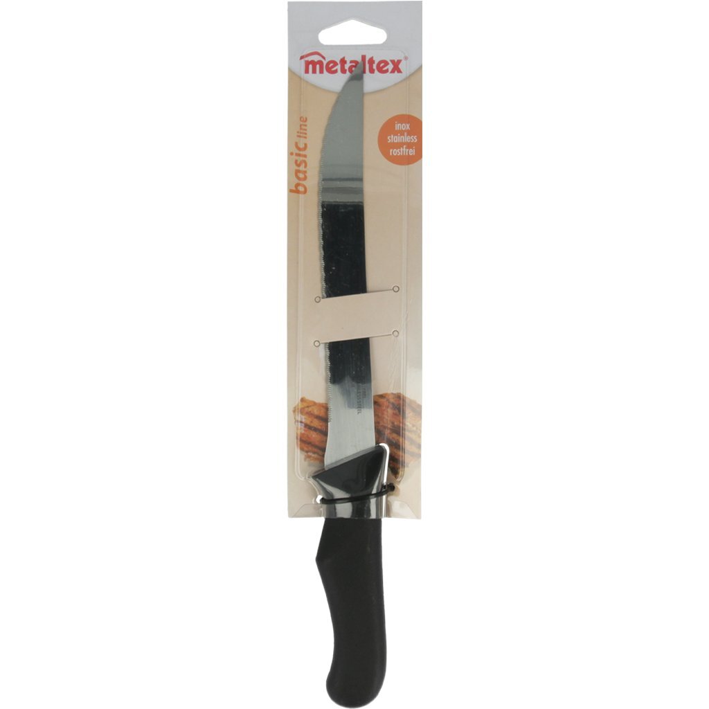 Filetiermesser der Metaltex-Linie 31 cm aus schwarzem Edelstahl
