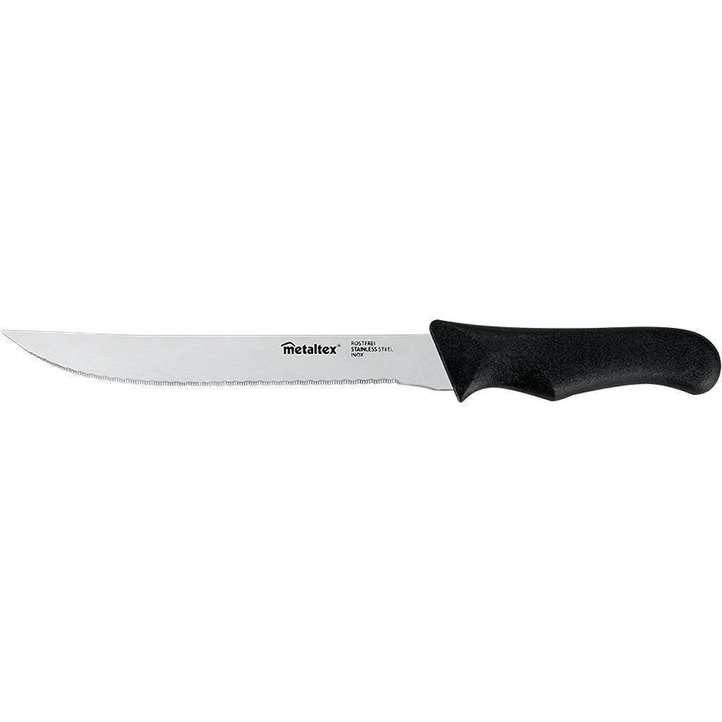 Filetiermesser der Metaltex-Linie 31 cm aus schwarzem Edelstahl
