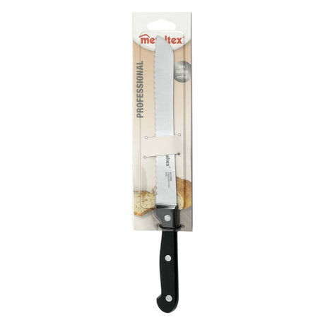 Metaltex Profi-Brotmesser 32,5 cm aus schwarzem Edelstahl