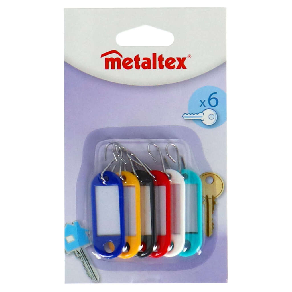 Metaltex Schlüsselkarten 6 Stück