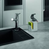 Metaltex SOAP-TEX-SOAP-Spender 11x8x22 cm Grau