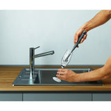 Metaltex rund um die Spüle Bürste 30 40x3,5 cm grau