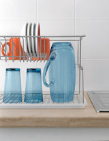 Tomado-Metaltex Tomado-Metaltex Silber Abtropffläche 45x31x28cm 2 Etagen