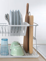 Tomado-Metaltex Tomado-Metaltex Silber Abtropffläche 45x31x28cm 2 Etagen