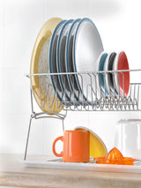 Tomado-Metaltex Tomado-Metaltex Silber Abtropffläche 45x31x28cm 2 Etagen