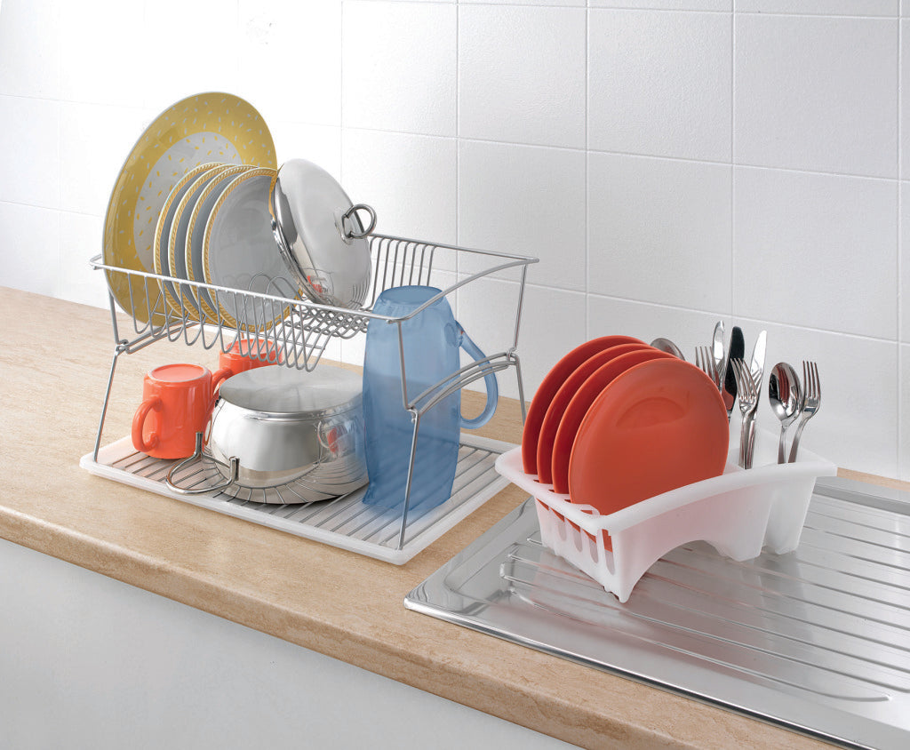 Tomado-Metaltex Tomado-Metaltex Silber Abtropffläche 45x31x28cm 2 Etagen