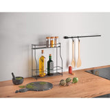 Metaltex Basalmico Kräuter Rack Matte schwarz