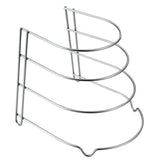 Metaltex Metaltex Canyon Pfannenständer 25x27x23 cm Silber