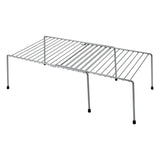 Metaltex erweiterbares Rack 24x15x33 57 cm Silber