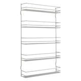 Metaltex Space Saver Smart Kitchen Pepito Kräuter Rack 5 Etagen 36x8x58 cm Silber