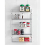 Metaltex Space Saver Smart Kitchen Pepito Kräuter Rack 5 Etagen 36x8x58 cm Silber