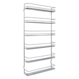 Metaltex Pepito Gewürzregal 6 Etagen 36x8x71 cm Silber