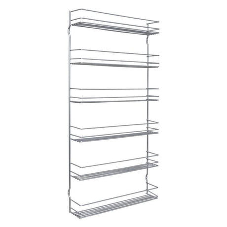 Metaltex Pepito Gewürzregal 6 Etagen 36x8x71 cm Silber