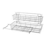 Metaltex Exciptable Lager Rack 20x58x28 cm Silber
