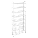 Metaltex Schuhregal 8 Ebenen 64x23x165 cm weiß