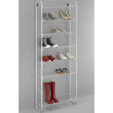 Metaltex Schuhregal 8 Ebenen 64x23x165 cm weiß