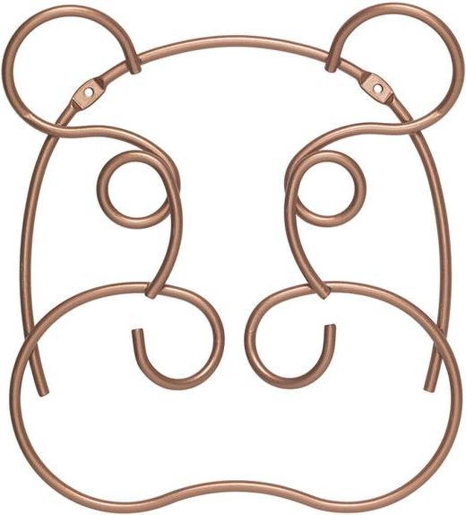 Tomado-Metaltex Tomado Metaltex Safari Hippo Garderobenständer inkl. Montagematerial