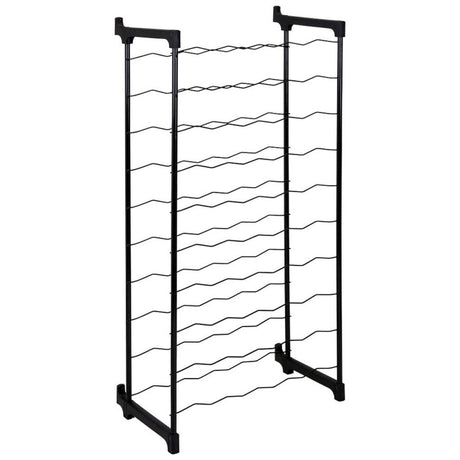 Tomado-Metaltex Barbera Weinregal für 50 Flaschen 108x50x26 cm schwarz